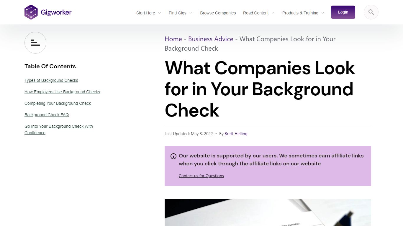 What Companies Look for in Your Background Check